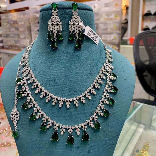Zircon Necklace Set