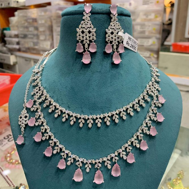 Zircon Necklace Set