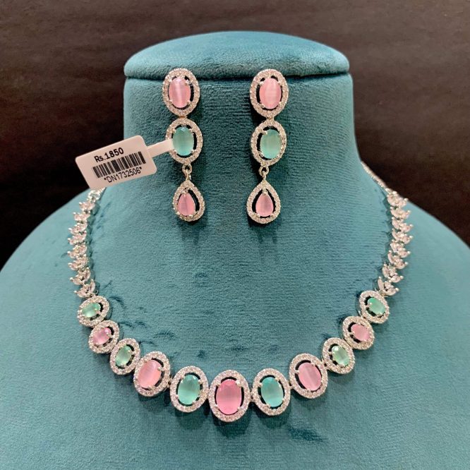 Zircon Necklace Set