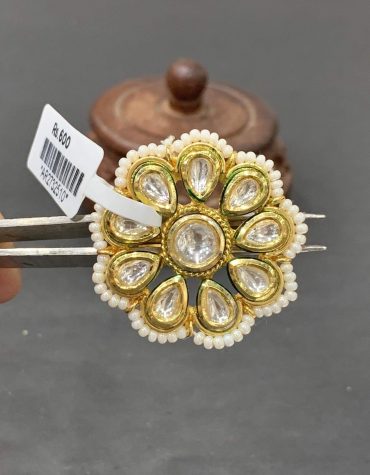 Kundan Ring 395829