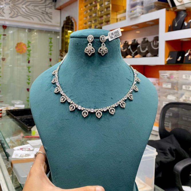 Zircon Necklace Sets