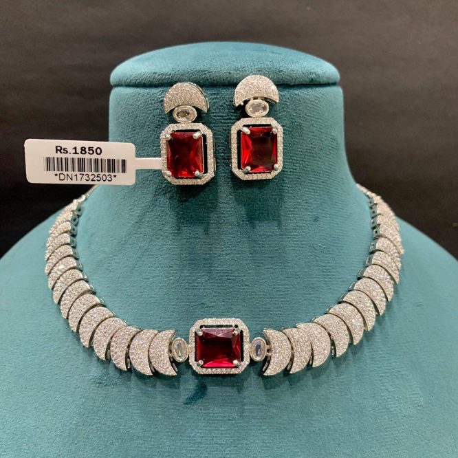 Zircon Necklace Set