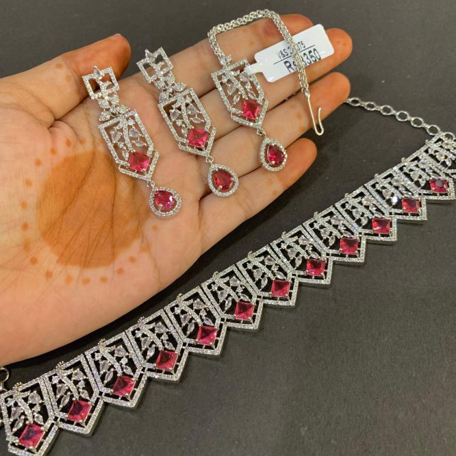 Zircon Necklace set