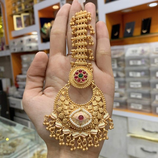 Antique Maang Tikka 55326