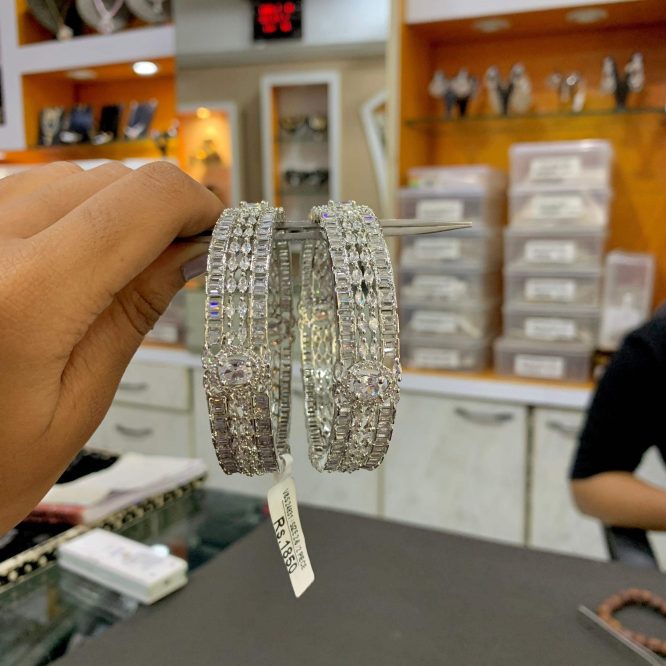 American Diamond Bangles