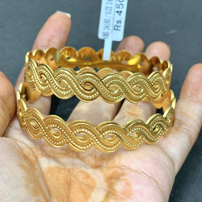 Gold Plated Bangles