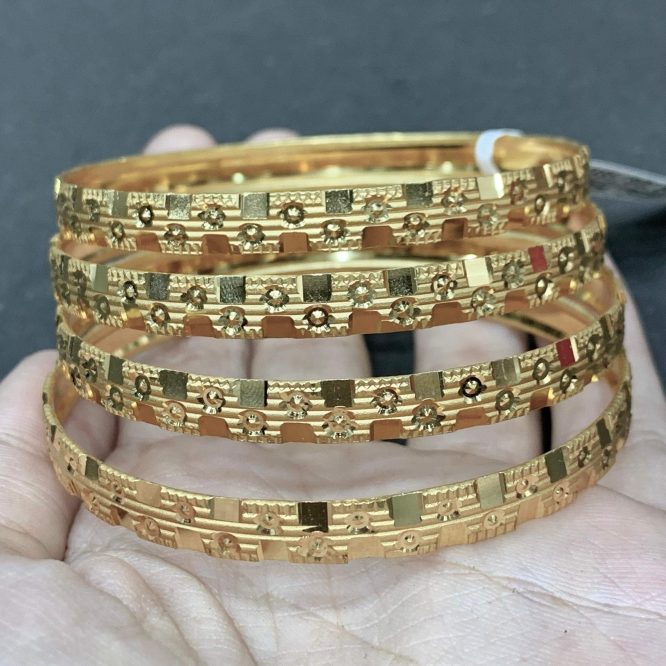 Gold Plated Bangles