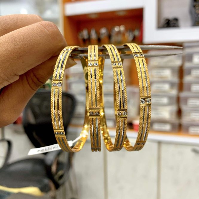 Gold Plated Bangles