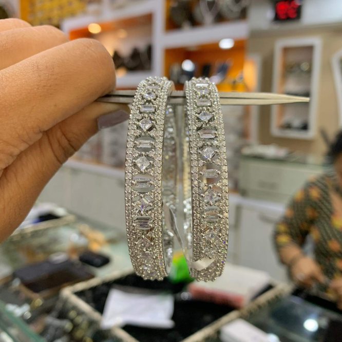 American Diamond Bangles