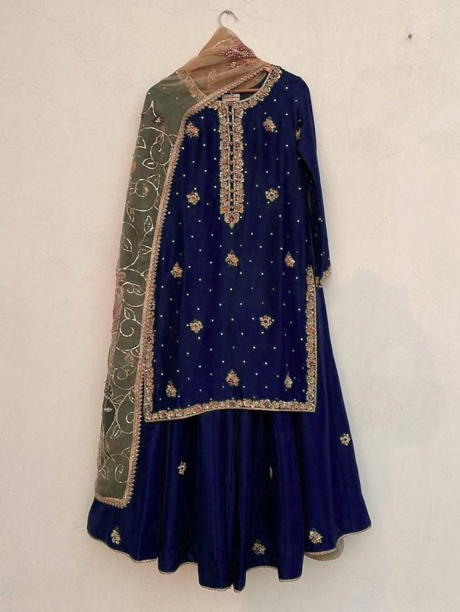 Ayesha Sharara Suit Set