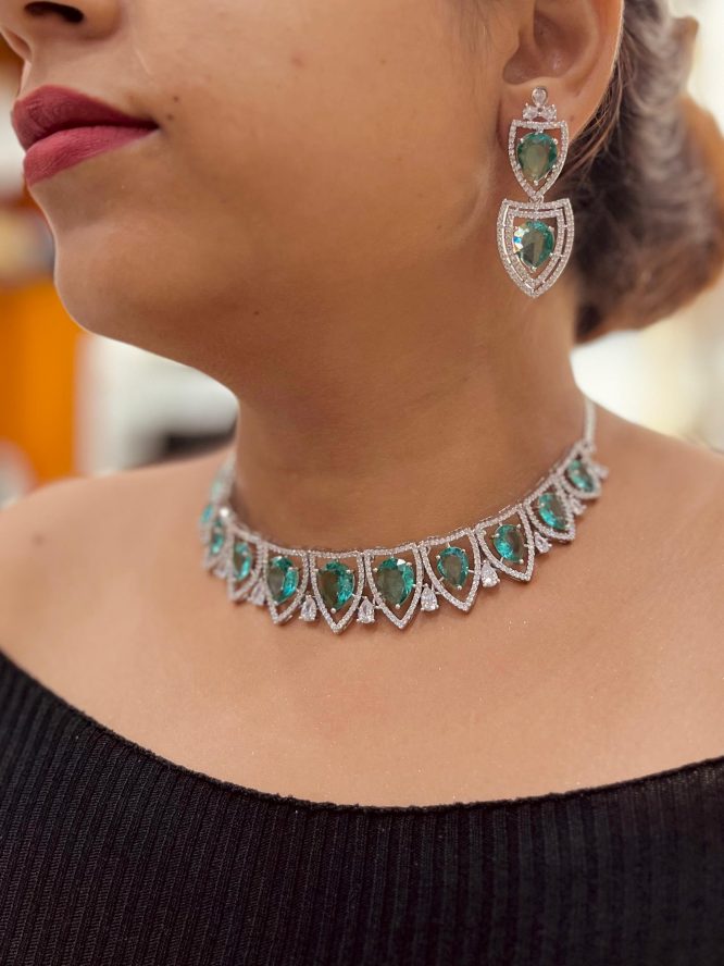 Zircon Necklace Sets