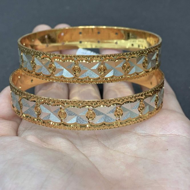 Gold Plated Bangles