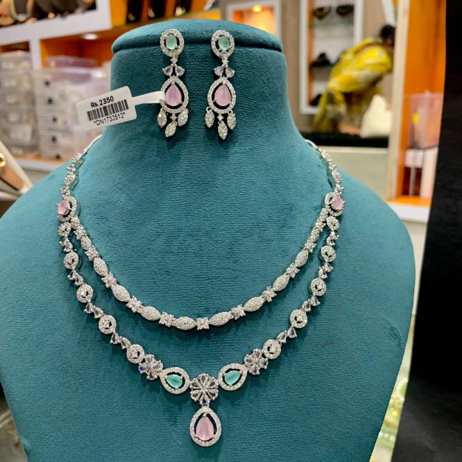 Zircon Necklace Set