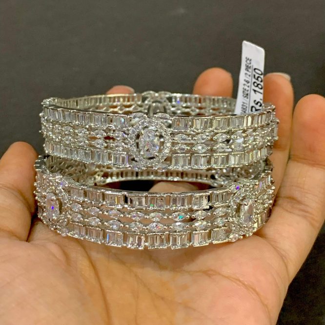 American Diamond Bangles