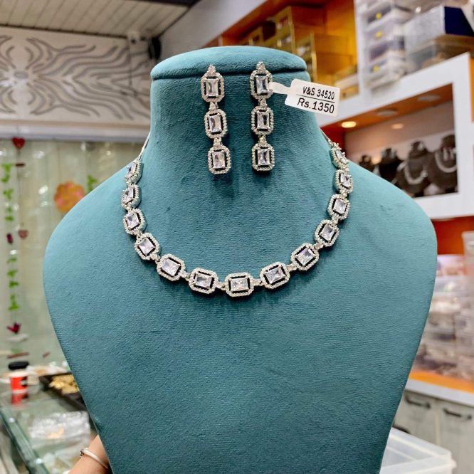 Zircon Necklace Sets