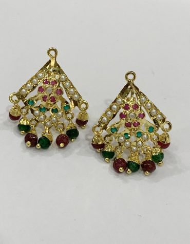 Jadau earrings