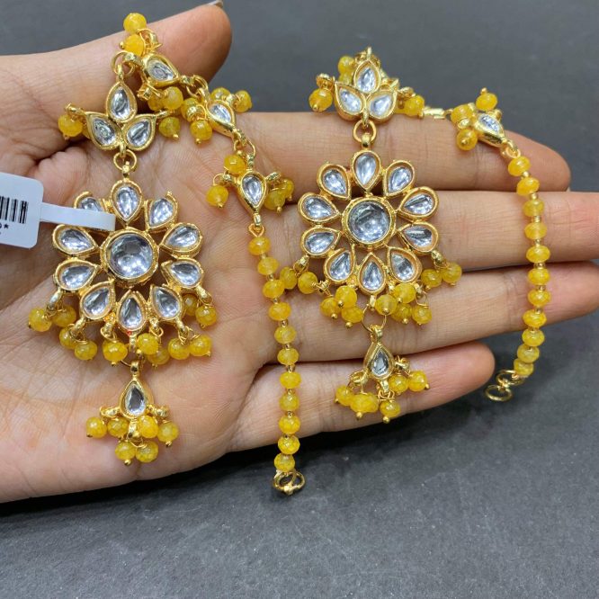 Kundan earrings
