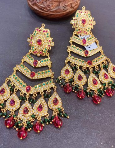 Jadau Earrings 64987