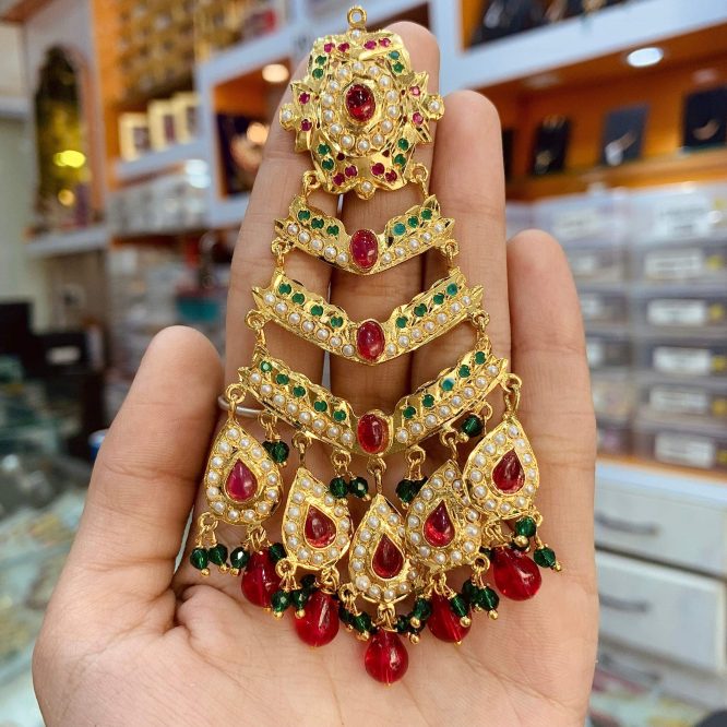 Jadau Earrings 64987