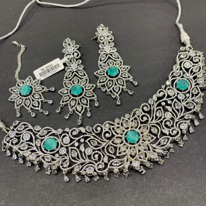 Zircon Necklace Set