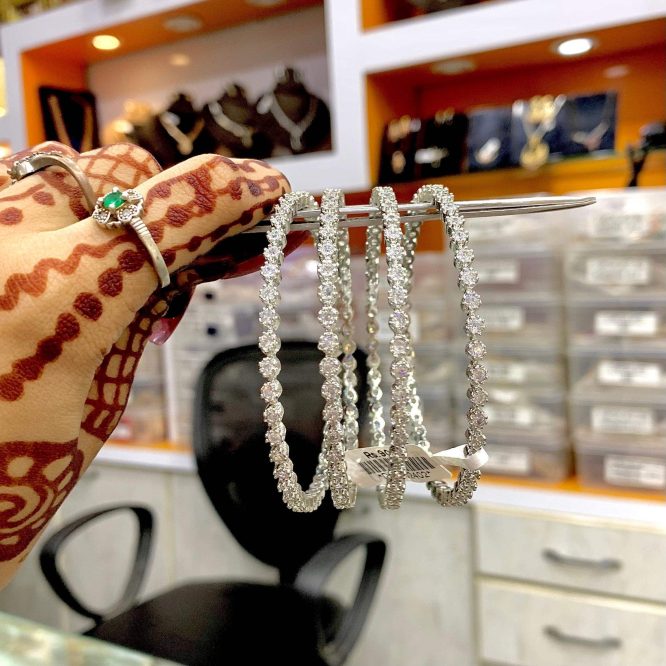 American Diamond Bangles