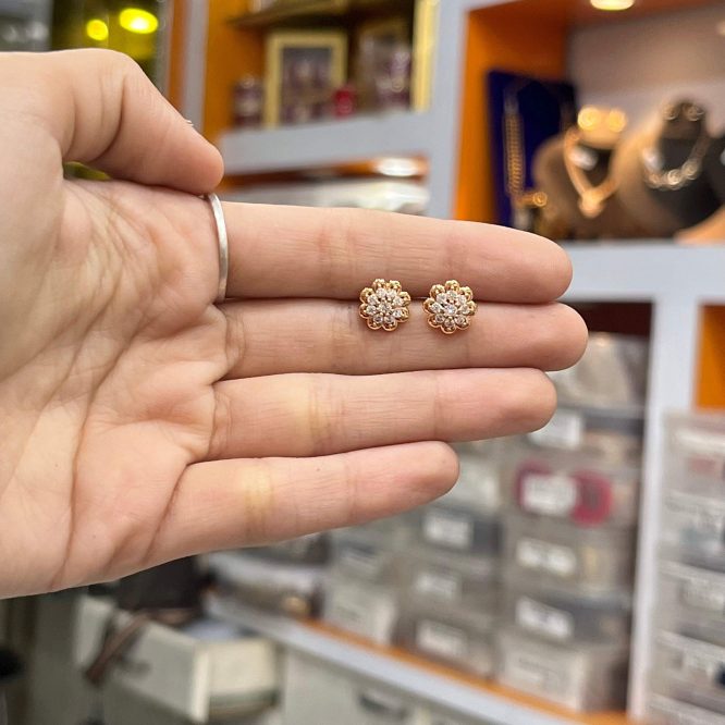 Zircon Earring