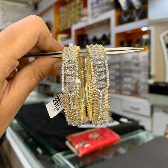 American Diamond Bangles