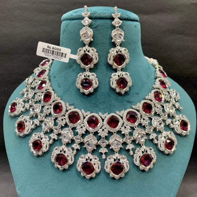 Zircon Necklace Set