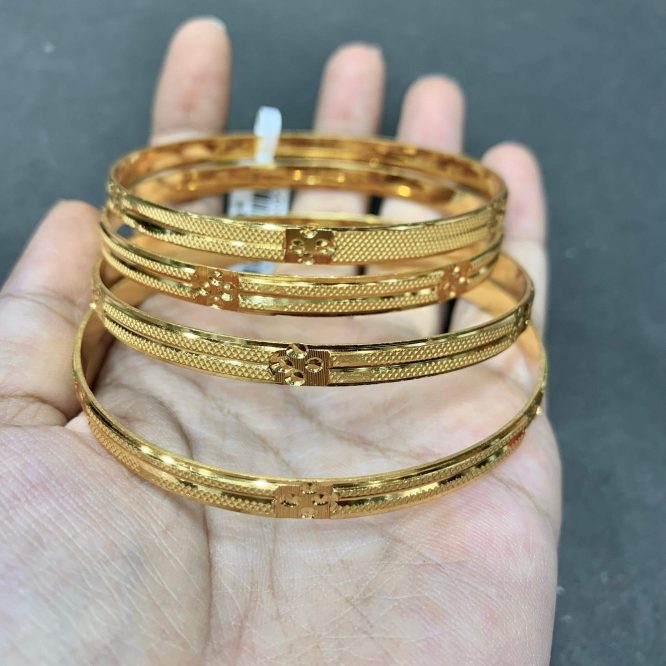 Gold Plated Bangles