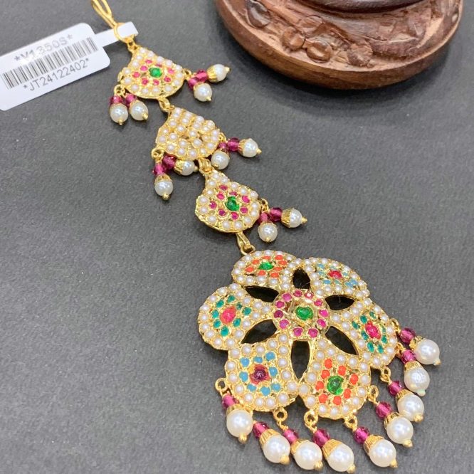 Jadau Maang Tikka