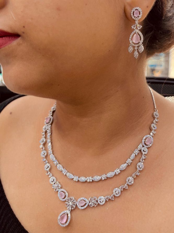 Zircon Necklace Set