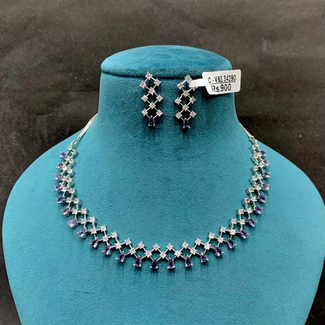 Zircon Necklace Set