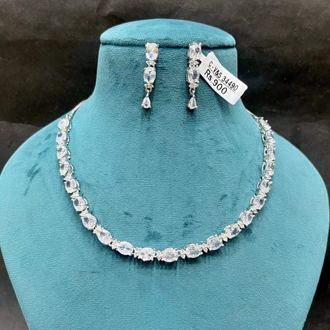 Zircon Necklace Set