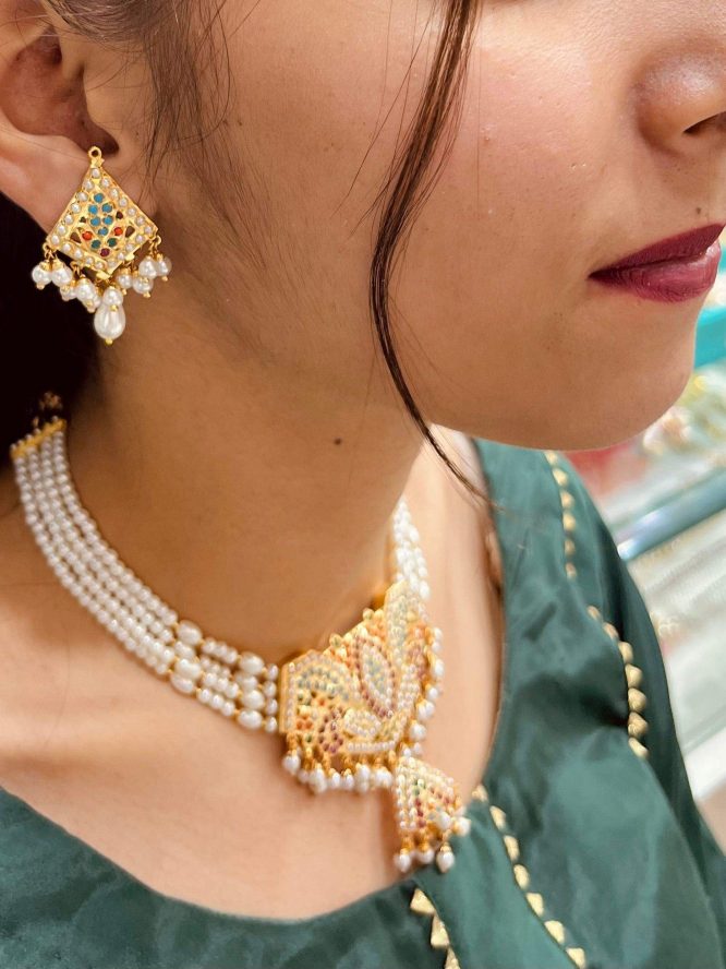 Jadau Necklace set
