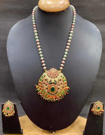 Jadau Pendant Set 455555