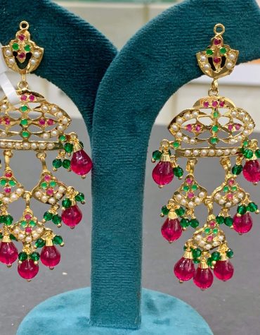 Jadau Earrings