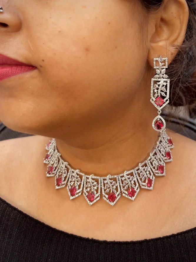 Zircon Necklace set