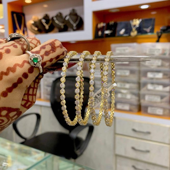 American Diamond Bangles