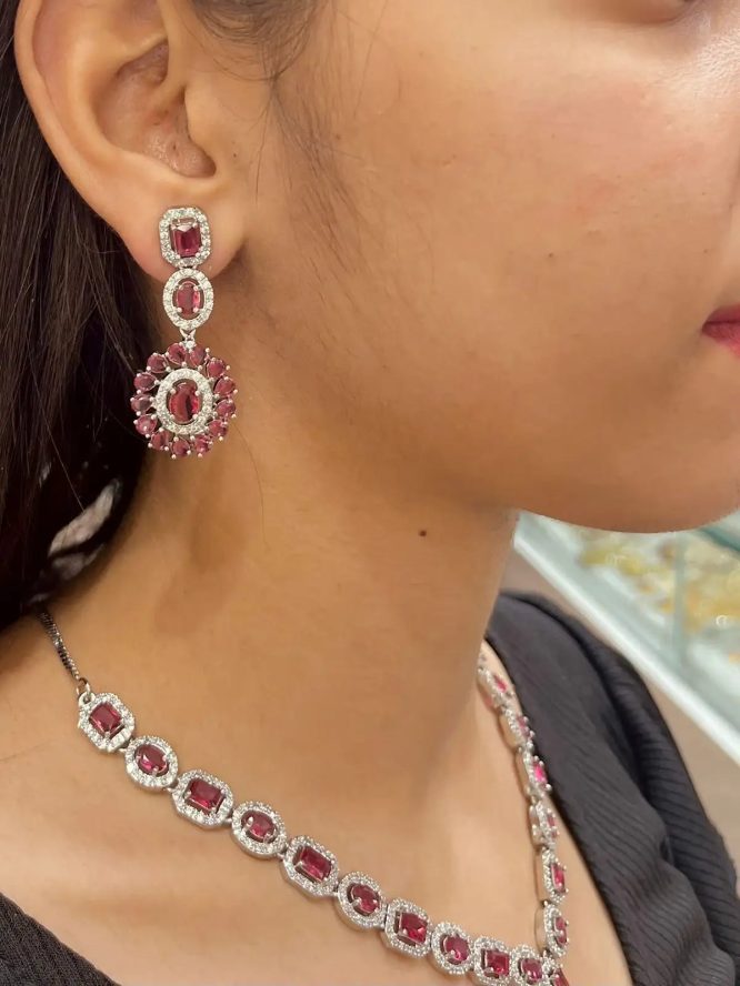 Zircon Necklace Set