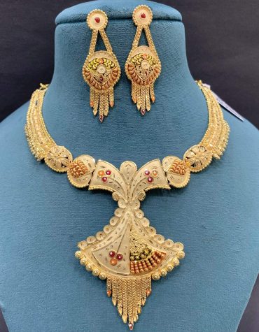 Kundan necklace set 7888