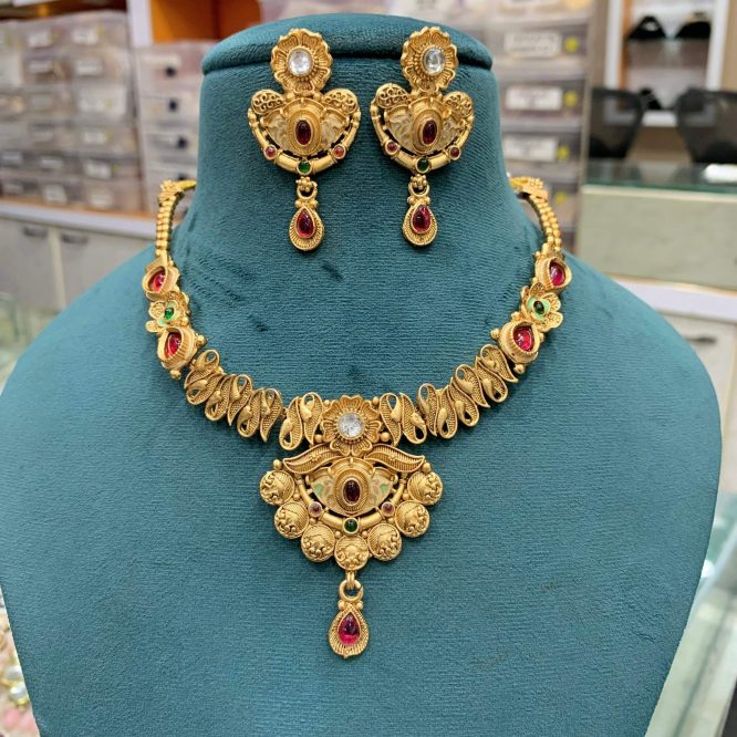 antique necklace set76478