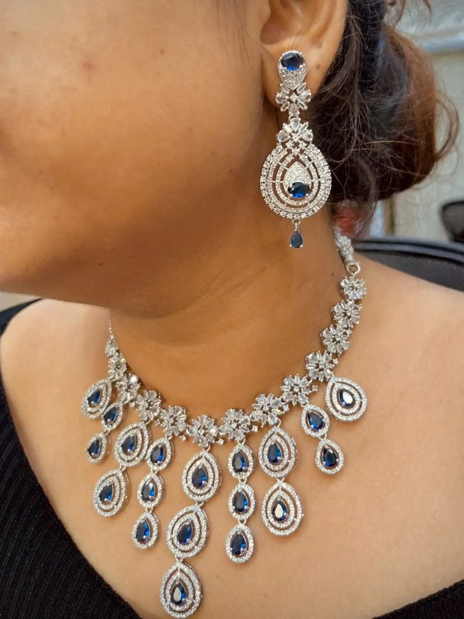 Zircon Necklace Set