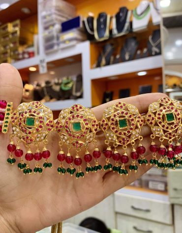 Jadau Necklace Sets 77377830