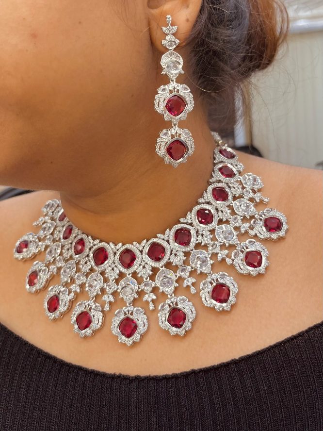 Zircon Necklace Set