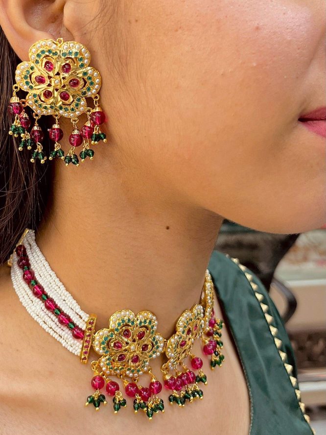 Jadau choker set 46745788