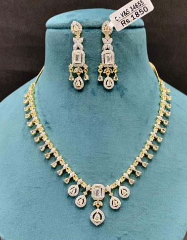 Zircon Necklace Set