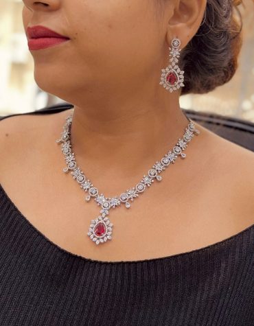 Zircon Necklace Set