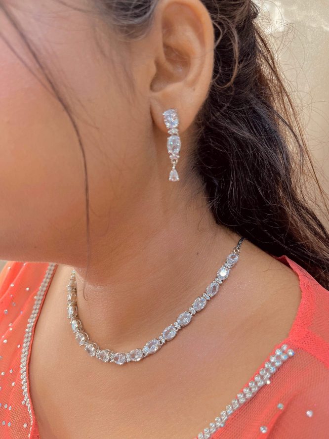 Zircon Necklace Set
