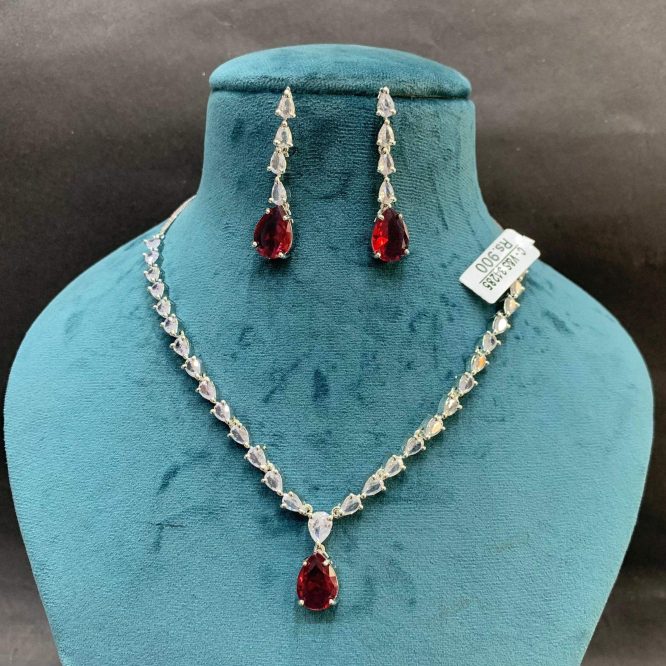 Zircon Necklace Set