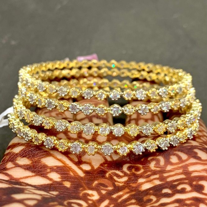 American Diamond Bangles